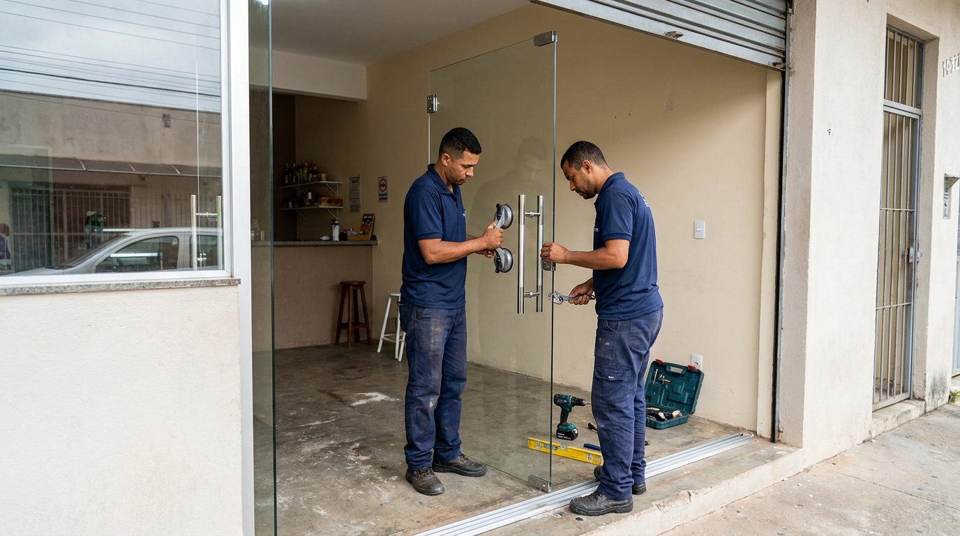Portas em Vidro em Indaiatuba‑SP